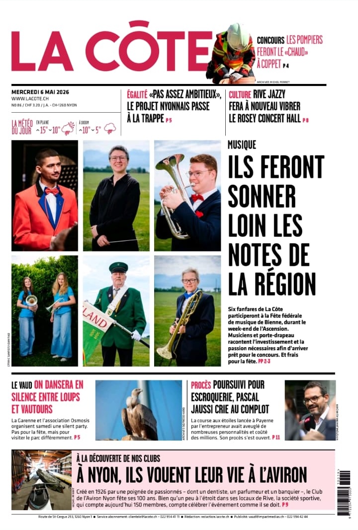 Composition pour la Fanfare Municipale de Nyon - Pièce de choix pour la 35e Fête fédérale de musique Bienne 2026