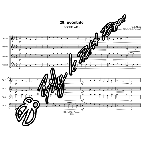 Choral : Abide with Me (Eventide)