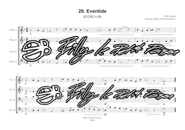 Choral : Abide with Me (Eventide)